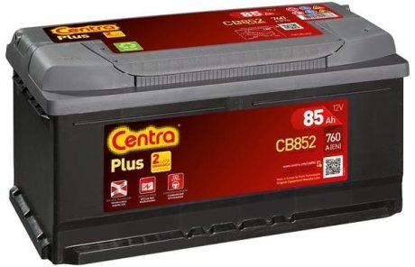 Стартерная аккумуляторная батарея Centra CB852