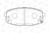 Колодки тормозные дисковые передние HYUNDAI i30 (FD) 07-12, i30 Estate (FD) 07-12 CHAMPION 573730CH (фото 2)