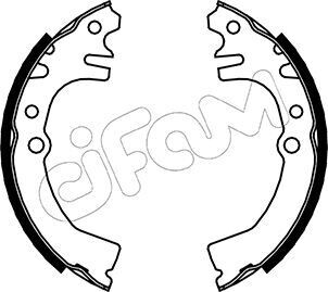 Комплект тормозных колодок CIFAM 153-038