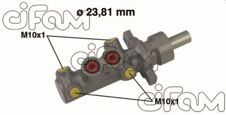 Главный тормозной цилиндр CIFAM 202-504