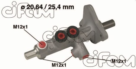 Главный тормозной цилиндр CIFAM 202-628