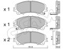 Гальмівні колодки пер. QX50/Q70/Q60/Navara/Qashqai/Murano/Pathfinder/Koleos 01- CIFAM 822-1082-0 (фото 1)