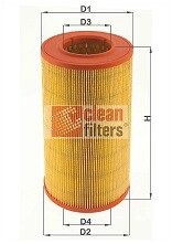 Воздушный фильтр CLEAN FILTERS MA 1107