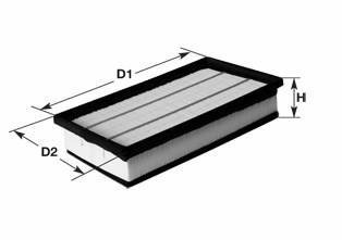 Воздушный фильтр CLEAN FILTERS MA1379