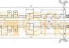 Трос, стояночная тормозная система COFLE 10.5342 (фото 1)