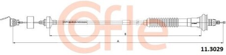 Трос, управление сцеплением COFLE 11.3029