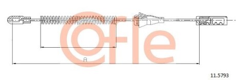 Трос ручника COFLE 11.5793