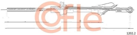 Трос зчеплення COFLE 1202.2