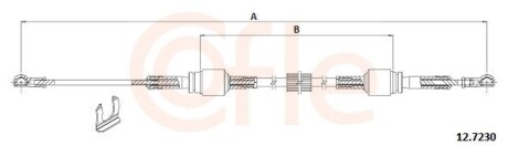 Трос, ступенчатая коробка передач COFLE 12.7230