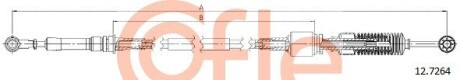 Трос, ступенчатая коробка передач COFLE 12.7264