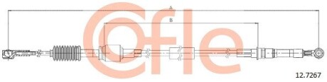 Трос, ступенчатая коробка передач COFLE 12.7267