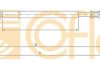 Трос, стояночная тормозная система COFLE 92.10.6044 (фото 1)