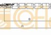 Трос, стояночная тормозная система COFLE 92.10.9031 (фото 1)