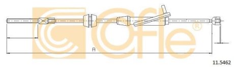 Трос, стояночная тормозная система COFLE 92.11.5462