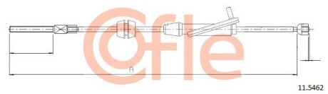 Трос, стояночная тормозная система COFLE 92.11.5462 (фото 1)