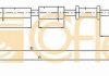 Трос, стояночная тормозная система COFLE 92.12.0721 (фото 1)