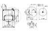 Кожух пневматической рессоры CONTITECH 6600NP02 (фото 4)