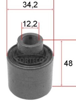 Сайлентблок рычага CORTECO 80000091