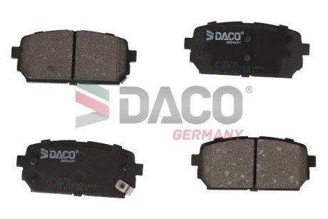 Колодки гальмівні дискові зад. DACO 321723