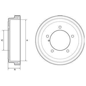 Гальмівний барабан DELPHI BF531