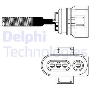 Датчик кисню DELPHI ES10967-12B1 (фото 1)