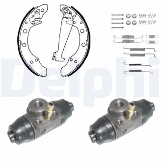 Комплект тормозных колодок DELPHI KP850