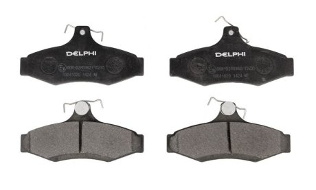 Колодки гальмівні дискові, комплект DELPHI LP1424 (фото 1)