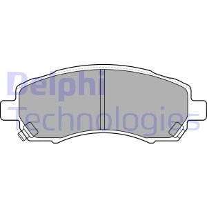 Колодки гальмівні дискові, комплект DELPHI LP1545 (фото 1)