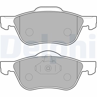 Колодки гальмівні дискові, комплект DELPHI LP1830 (фото 1)