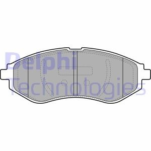 Комплект гальмівних колодок DELPHI LP1895 (фото 1)