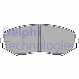 Комплект гальмівних колодок DELPHI LP2001 (фото 1)