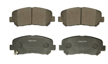 Комплект гальмівних колодок DELPHI LP2481 (фото 1)
