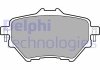 Комплект гальмівних колодок DELPHI LP2505 (фото 1)