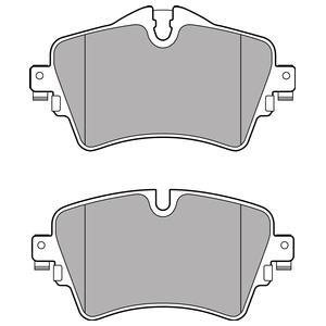 Колодки гальмівні дискові, комплект DELPHI LP2717