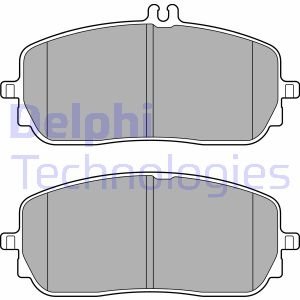 Гальмiвнi колодки дисковi DELPHI LP3437