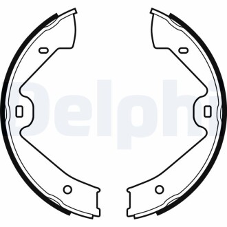 Комплект гальмівних колодок DELPHI LS2070