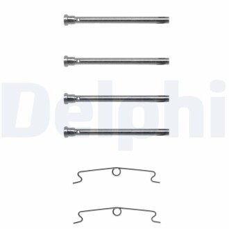 Комплектующие, колодки дискового тормоза DELPHI LX0085