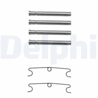 Комплектующие, колодки дискового тормоза DELPHI LX0170