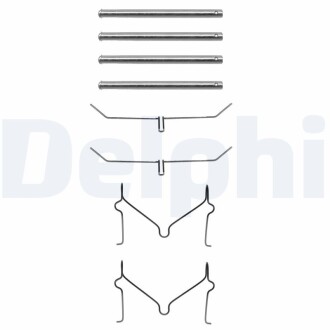 Комплектующие, колодки дискового тормоза DELPHI LX0182