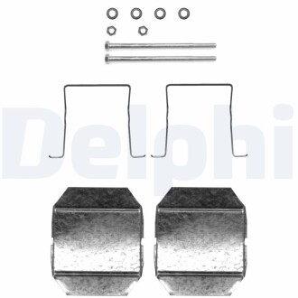 Комплектующие, колодки дискового тормоза DELPHI LX0338