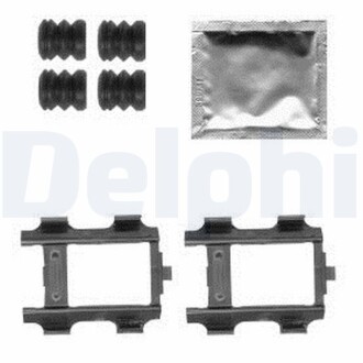 Комплектующие, колодки дискового тормоза DELPHI LX0575