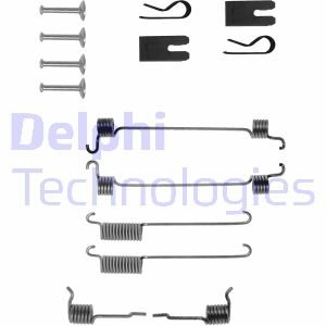 Комплектующие, тормозная колодка DELPHI LY1256 (фото 1)