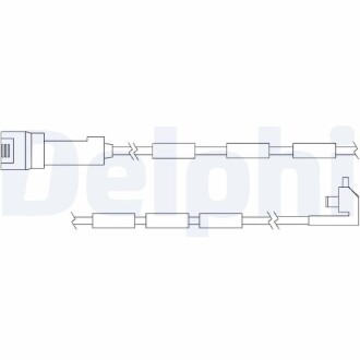 Сигнализатор, износ тормозных колодок DELPHI LZ0106