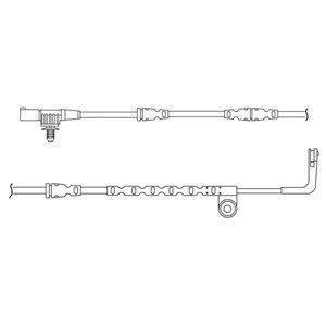 Сигнализатор, износ тормозных колодок DELPHI LZ0193