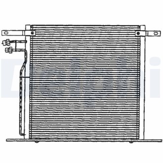 Радiатор кондицiонера DELPHI TSP0225126