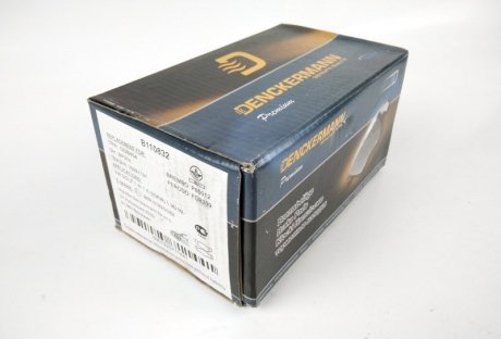 Колодки гальмівні дискові, комплект DENCKERMANN B110832