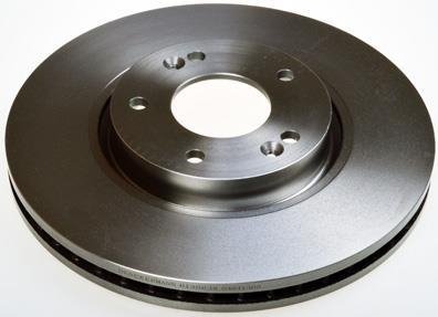 Тормозной диск передний HYUNDAI ix35 10-/KIA SPORTAGE 10-/CARENS 02- DENCKERMANN B130638 (фото 1)