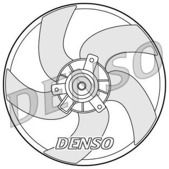 Вентилятор, охлаждение двигателя DENSO DER21011 (фото 1)
