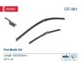 Щітки склоочисника Flat Blade Kit (650/400) LEXUS/TOYOTA/SUBARU NX/C-HR/Impreza/XV \'\'16>> DENSO DF081 (фото 1)