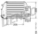 Интеркулер DENSO DIT02024 (фото 1)